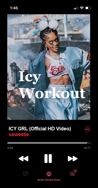 mobile icy phone workout promo